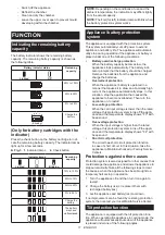 Preview for 11 page of Makita 0088381753050 Instruction Manual