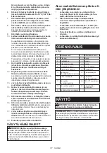 Preview for 117 page of Makita 0088381753050 Instruction Manual