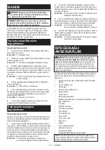 Preview for 173 page of Makita 0088381754781 Instruction Manual