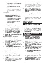 Предварительный просмотр 26 страницы Makita 0088381762755 Instruction Manual