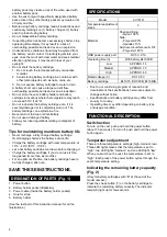 Preview for 4 page of Makita 0088381803250 Instruction Manual