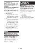 Preview for 90 page of Makita 0088381803380 Instruction Manual