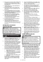 Preview for 83 page of Makita 0088381814287 Instruction Manual