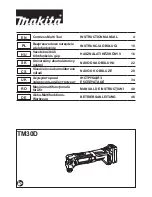 Makita 0088381819442 Instruction Manual preview