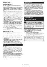 Preview for 56 page of Makita 0088381821995 Instruction Manual