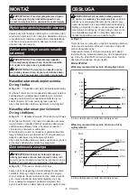 Предварительный просмотр 16 страницы Makita 0088381831765 Instruction Manual