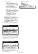 Preview for 61 page of Makita 0088381831765 Instruction Manual