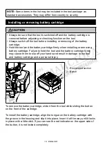 Preview for 14 page of Makita 0088381832540 Instruction Manual