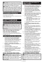 Предварительный просмотр 5 страницы Makita 0088381836906 Instruction Manual