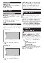 Предварительный просмотр 9 страницы Makita 0088381836906 Instruction Manual