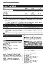 Preview for 4 page of Makita 0088381841252 Instruction Manual