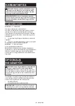 Preview for 20 page of Makita 0088381841252 Instruction Manual