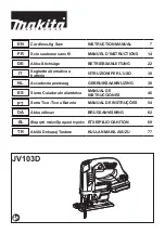 Preview for 1 page of Makita 0088381844932 Instruction Manual