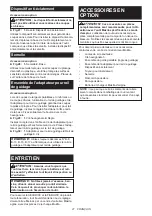 Preview for 21 page of Makita 0088381844932 Instruction Manual