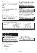 Preview for 13 page of Makita 0088381845458 Instruction Manual