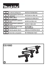 Preview for 1 page of Makita 0088381850001 Instruction Manual