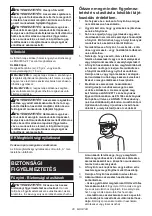 Preview for 28 page of Makita 0088381866842 Instruction Manual