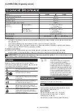 Preview for 37 page of Makita 0088381866842 Instruction Manual