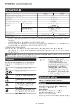 Preview for 68 page of Makita 0088381866842 Instruction Manual