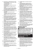 Preview for 71 page of Makita 0088381866842 Instruction Manual