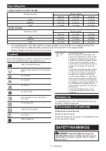 Preview for 8 page of Makita 0088381867535 Instruction Manual