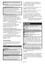 Preview for 46 page of Makita 0088381870122 Instruction Manual