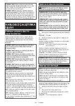 Preview for 151 page of Makita 0088381870122 Instruction Manual