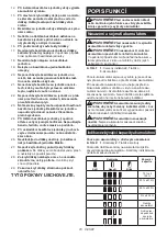 Preview for 70 page of Makita 0088381873741 Instruction Manual