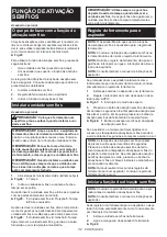 Preview for 114 page of Makita 0088381873819 Instruction Manual