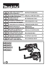 Preview for 1 page of Makita 0088381875554 Instruction Manual