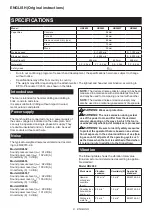 Preview for 8 page of Makita 0088381875554 Instruction Manual