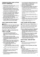 Preview for 7 page of Makita 0088381875691 Instruction Manual