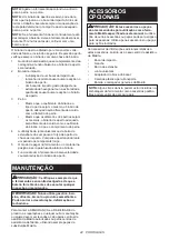 Preview for 44 page of Makita 0088381881838 Instruction Manual