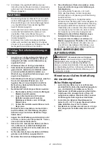 Preview for 21 page of Makita 0088381883894 Instruction Manual