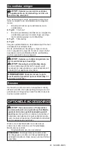 Preview for 38 page of Makita 0088381883894 Instruction Manual