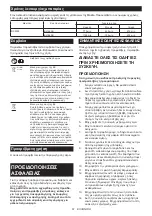 Preview for 61 page of Makita 0088381883894 Instruction Manual