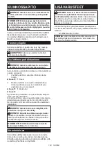 Preview for 133 page of Makita 0088381883894 Instruction Manual