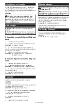 Preview for 30 page of Makita 0088381886772 Instruction Manual