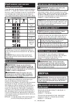 Preview for 51 page of Makita 0088381886772 Instruction Manual