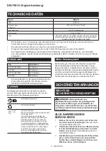 Preview for 5 page of Makita 0088381886970 Instruction Manual