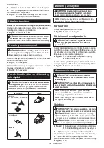 Предварительный просмотр 36 страницы Makita 0088381889902 Instruction Manual