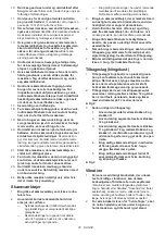 Предварительный просмотр 70 страницы Makita 0088381889902 Instruction Manual