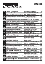 Preview for 1 page of Makita 0088381891103 Instruction Manual