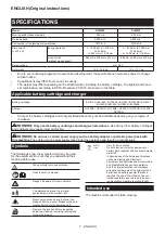 Preview for 7 page of Makita 0088381891158 Instruction Manual