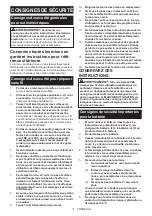 Предварительный просмотр 11 страницы Makita 0088381891431 Instruction Manual