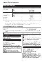 Preview for 4 page of Makita 0088381892179 Instruction Manual