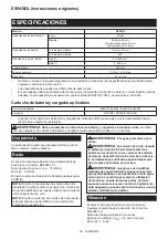 Preview for 43 page of Makita 0088381892179 Instruction Manual