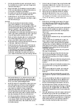 Предварительный просмотр 130 страницы Makita 0088381894395 Instruction Manual