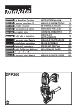 Preview for 1 page of Makita 0088381896252 Instruction Manual