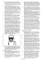 Предварительный просмотр 10 страницы Makita 0088381896252 Instruction Manual